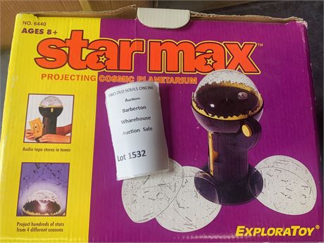 Exploratoy Star Max Projecting Cosmic Planetarium No. 6440 In Original Box