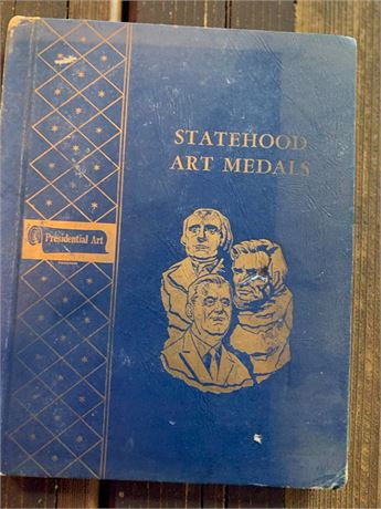 Lot of Medallic Art Co. Statehood Coin Medal Collection Books (No Medals)