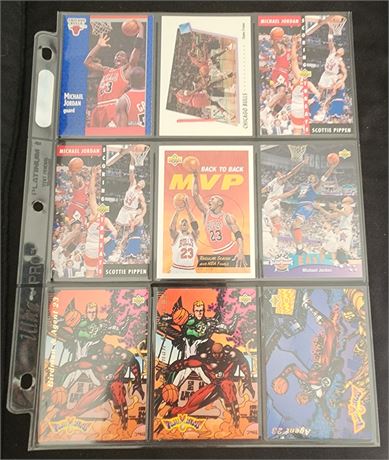 Michael Jordan Sleeve of Cards