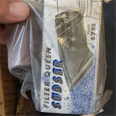 1950s Filter Queen Sudser Vacuum Attachment/Filter Bag Lot