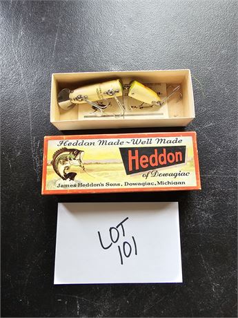 Heddon-Dowagiac Jointed Vamp Lure In Box