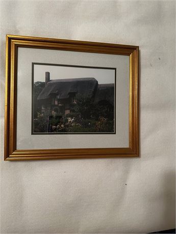 Cottage Print Framed