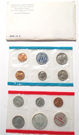 1970 Uncirculated Coin Set