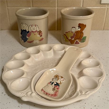 RRP, California Pottery & Otigeri Easter Themed Ceramics