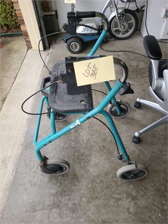 Heavy Duty Walker with Seat