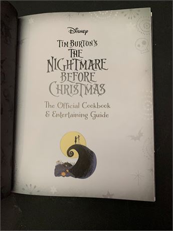 Tim Burton's The Nightmare Before Christmas Official Cookbook & Entertaining