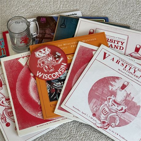 University of Wisconsin Varsity Band Records and Memorabilia