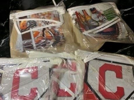 Triangular Flag String Party Banners Budweiser, Cleveland Indians, Browns Sports