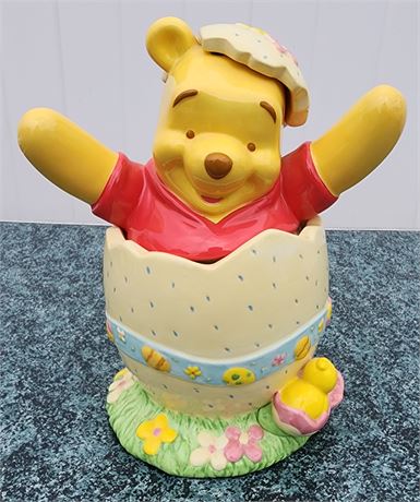 Winnie The Pooh Easter Cookie Jar