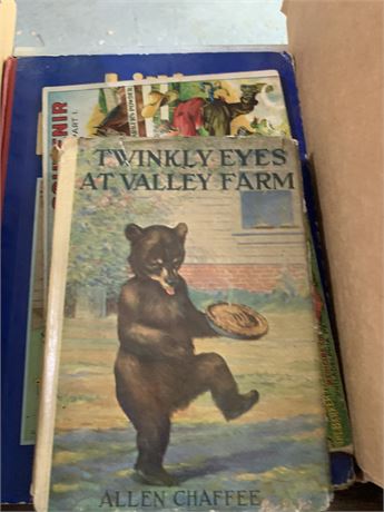 Antique Children's Books Barker's Komic Little Brown Koko Twinly Eyes at Valley