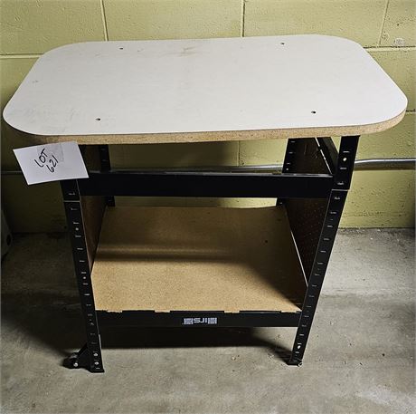 Work Table Pressed Top/ Metal Frame