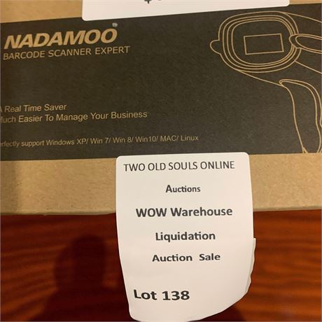 Nadamoo Wireless Barcode Scanner