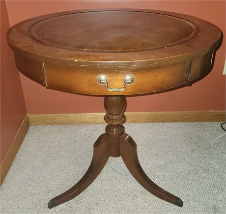 Drum Style Table