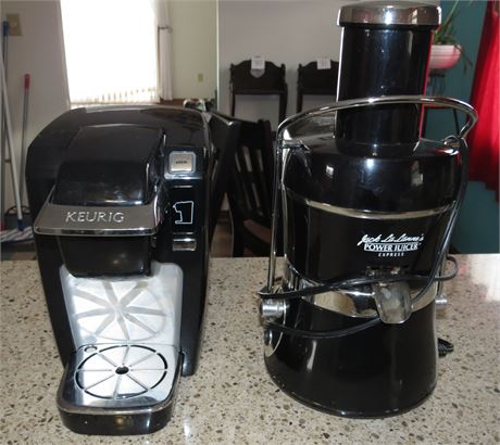 Keurig Coffee Maker, Power Juicer