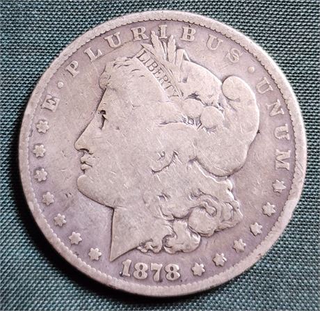 1878-S Morgan Silver Dollar