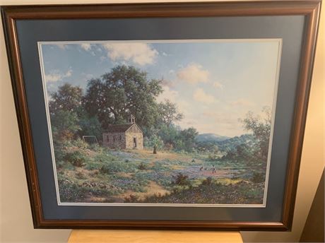 Spring Fever Framed Art Print By Artist Larry Dyke With COA Limited Ed 210/1000