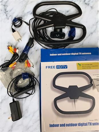 HD-TV Indoor/Outdoor Antennae Model AN-3035 & More