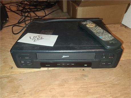 Zenith VCR Player/ Recorder Model: VRC2105