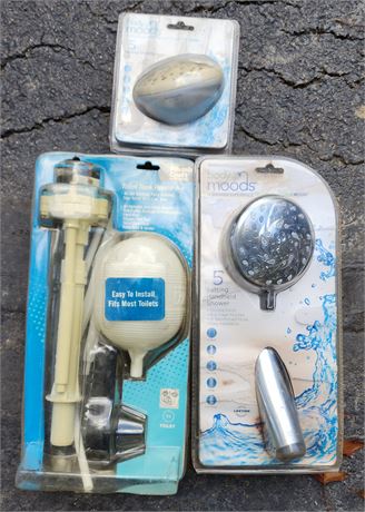 Shower Heads, Toilet Repair Kit