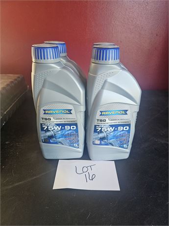 Ravenol 75W-90 Oil 4 Bottles