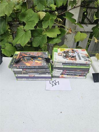 Xbox-360 Mixed Game Lot