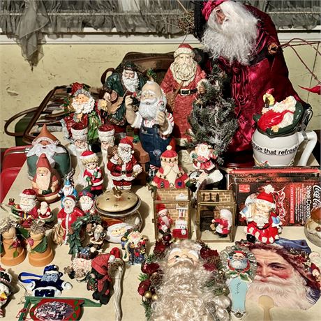 LARGE Santa Collection!