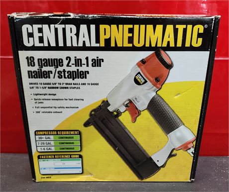 Central Pneumatic Air Nailer/Stapler