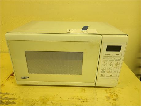 Samsung White Microwave