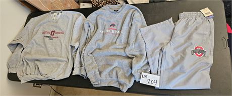 Buckeye Clothing Lot: Sweatshirts & Swish Pants