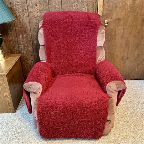 Burgundy La-Z-Boy Recliner