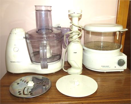 Food Processor, Steamer