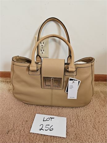 Tignanello Carmel Color Leather Purse