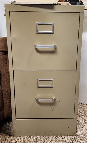 2 Drawer File Cabinet