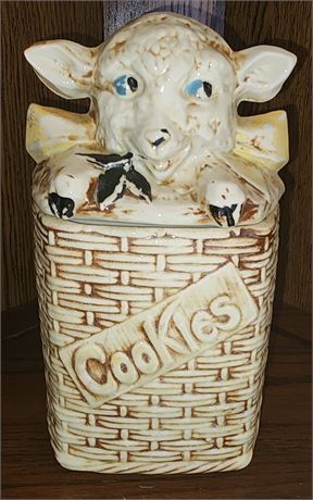 Lamb Cookie Jar
