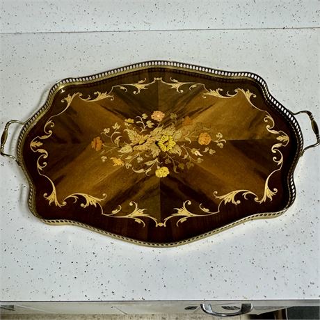 Sorrento Mayflower Italian Serving Tray - 22.5 x 16"