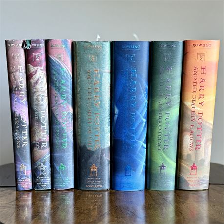 1st American Edition Harry Potter Books Set 1-7 (Hardcover)