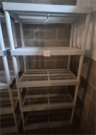 Plastic Storage Shelving