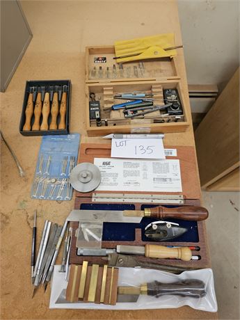 Mixed Wood Working Tools : X-Acto / LV / Acu-Min & More