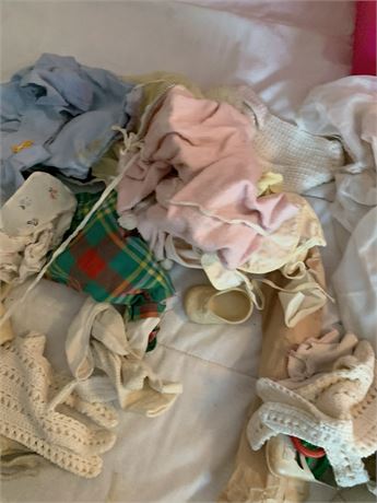 Vintage Doll Clothes Lot