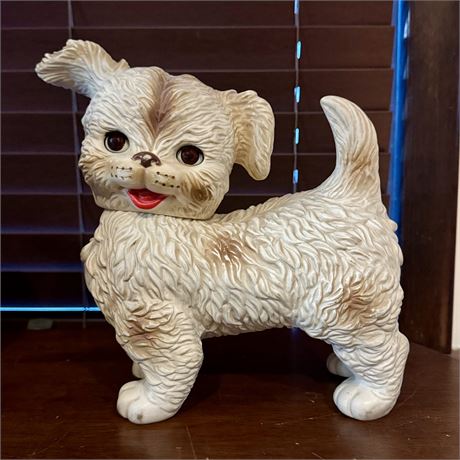 Edward Mobley Large Vintage Rubber Dog Squeaker Toy