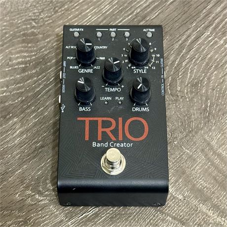 DigiTech Trio Band Creator Electric Guitar Multi-Effects Pedal