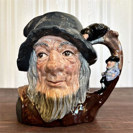 Royal Doulton Rip Van Winkle Large Character Jug D6438 7" England