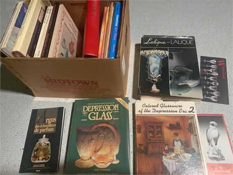 Collector's Encyclopedia of Depression Glass, Lalique, Glass Collecting Books
