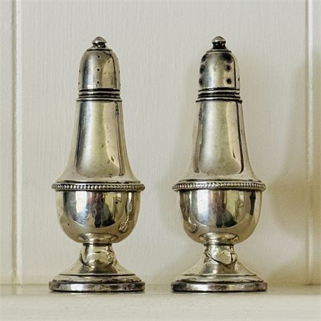 Empire Sterling Weighted Salt & Pepper Shakers