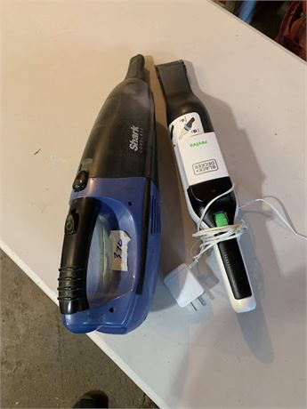 Hand Vacuum Dust Buster Lot Shark & Black & Decker