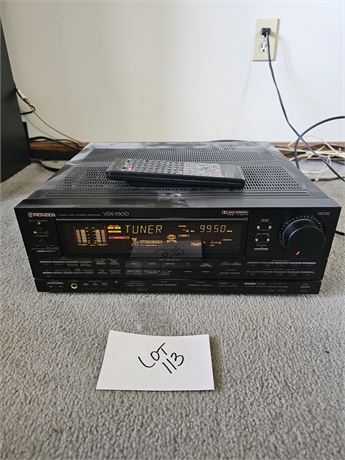 Pioneer VXS 9300 Stereo Receiver
