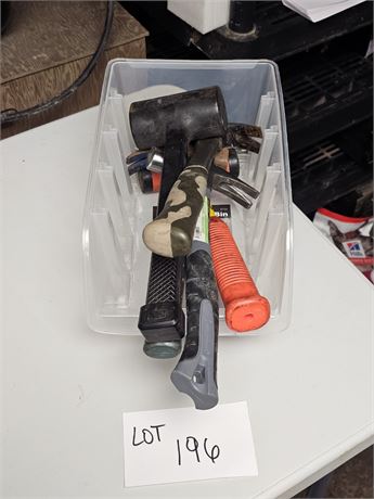 Mixed Hammer & Mallet Lot