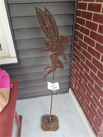 Yard Art Metal Fairy Decor
