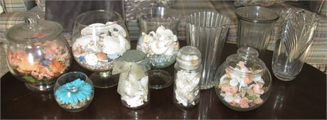 Vases, Assorted Decor