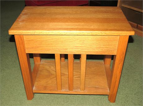 Elevating Top Side Table